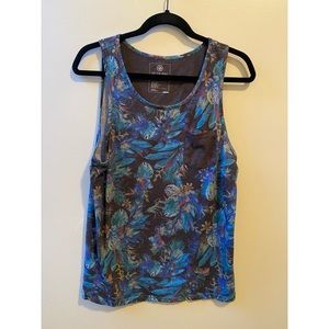 On the Byas Floral Tank Sz S